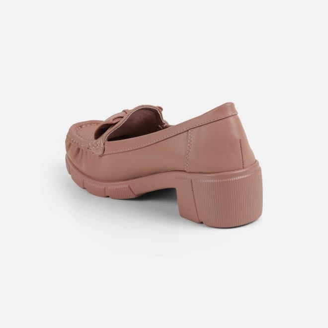 Mochi Women Peach Casual Loafers (SKU: 31-1246-80-36)