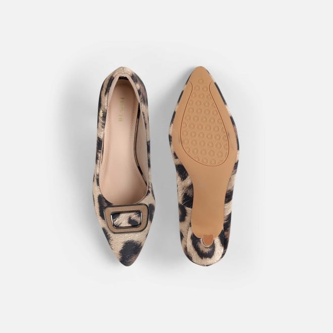 Mochi Women Beige Party Pumps (SKU: 31-1250-20-36)