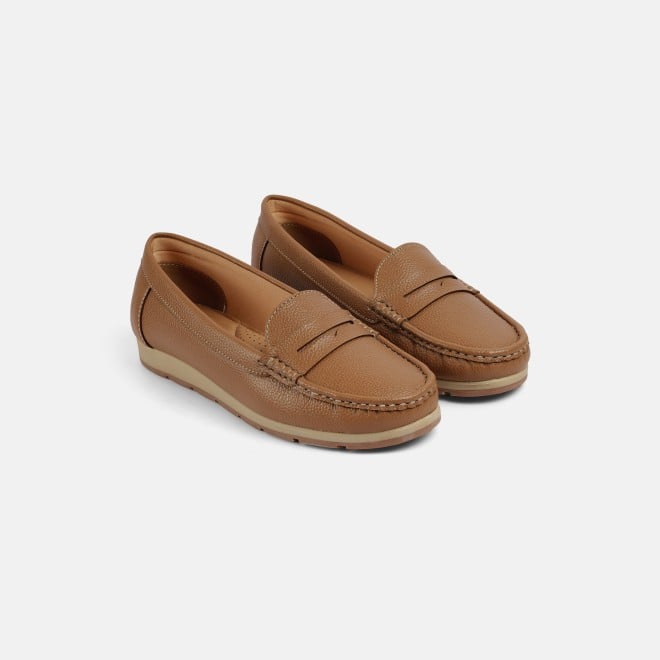 Mochi Women Beige-red Casual Loafers (SKU: 31-1256-89-36)