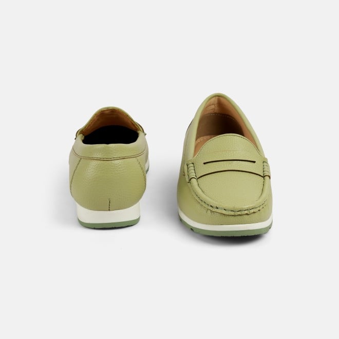Mochi Women Green Casual Loafers (SKU: 31-1256-21-36)