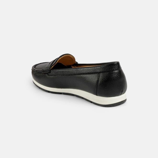 Mochi Women Black Casual Loafers (SKU: 31-1256-11-36)