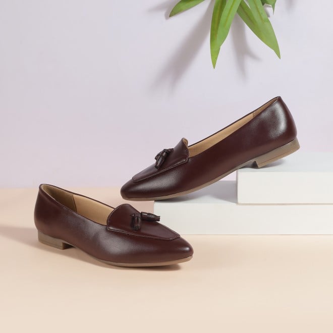 Mochi Women Purple Formal Ballerinas