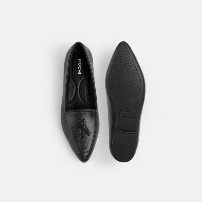 Mochi Women Black Formal Ballerinas (SKU: 31-1258-11-36)