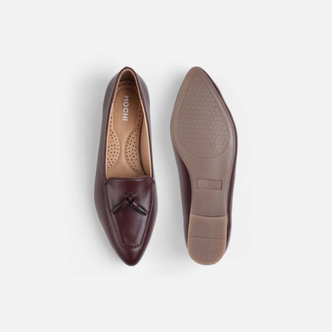 Mochi Women Purple Formal Ballerinas (SKU: 31-1258-72-36)