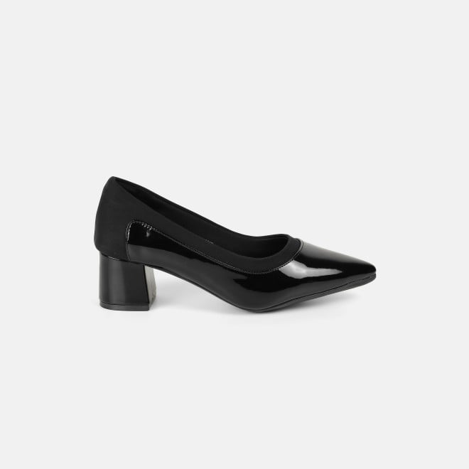 Mochi Women Black Formal Pumps (SKU: 31-1263-11-36)