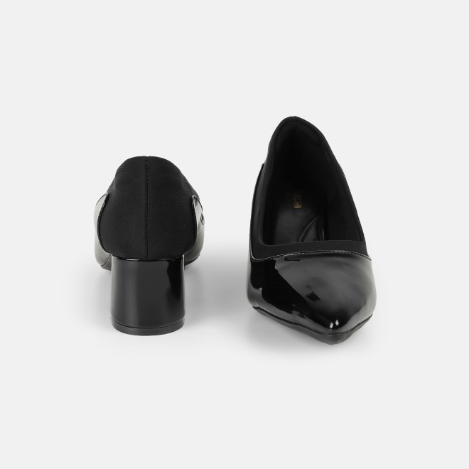 Mochi Women Black Formal Pumps (SKU: 31-1263-11-36)