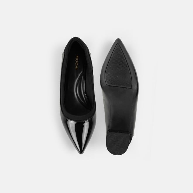 Mochi Women Black Formal Pumps (SKU: 31-1263-11-36)