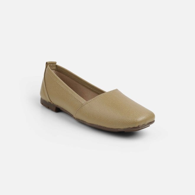 Mochi Women Beige Casual Ballerinas (SKU: 31-1267-20-36)