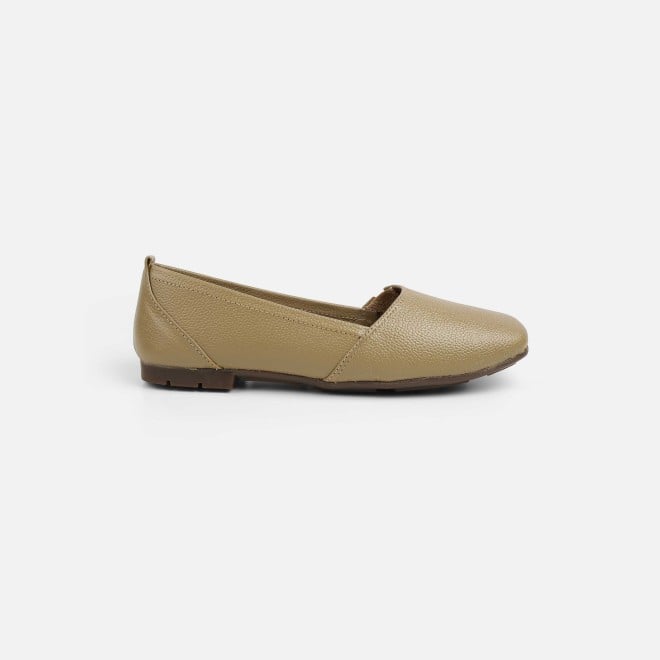 Mochi Women Beige Casual Ballerinas (SKU: 31-1267-20-36)
