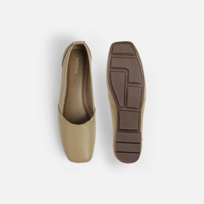 Mochi Women Beige Casual Ballerinas (SKU: 31-1267-20-36)