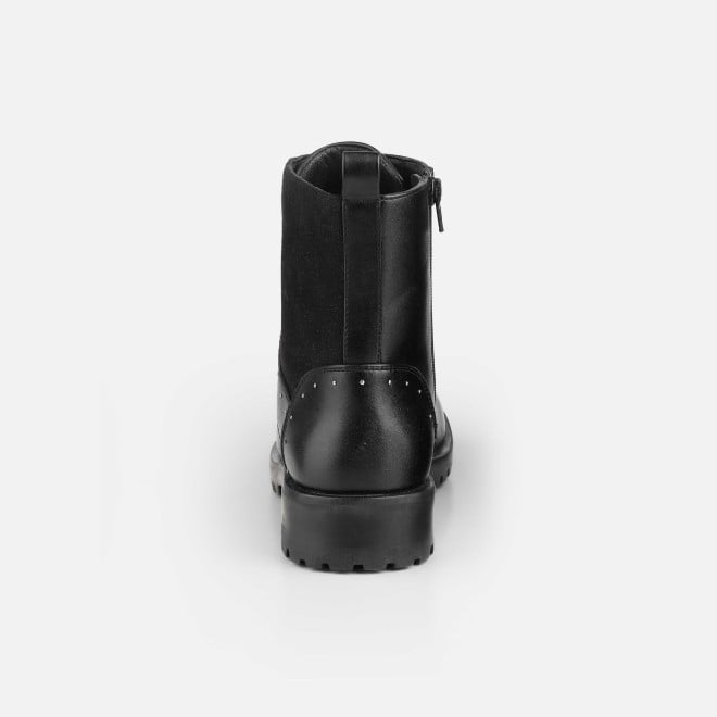 Mochi Women Black Party Boots (SKU: 31-1274-11-36)