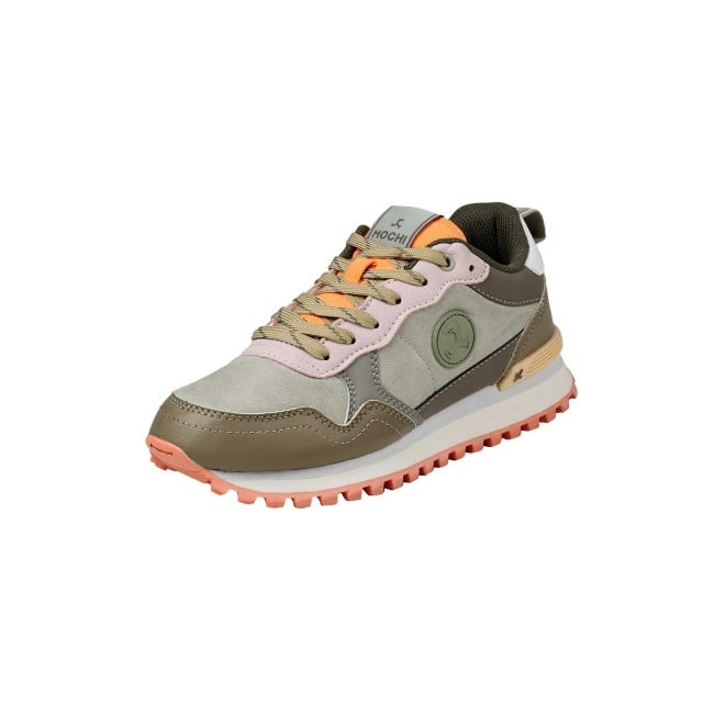 Mochi Women Green Sports Walking Shoes (SKU: 31-1282-21-36)