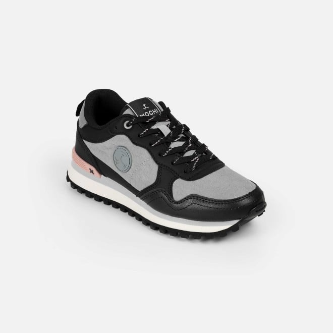 Mochi Women Black Sports Walking Shoes (SKU: 31-1282-11-36)
