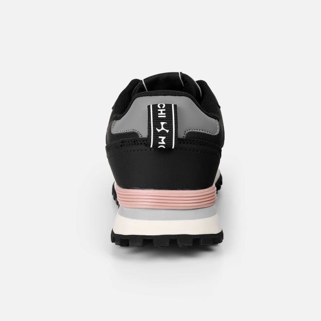 Mochi Women Black Sports Walking Shoes (SKU: 31-1282-11-36)