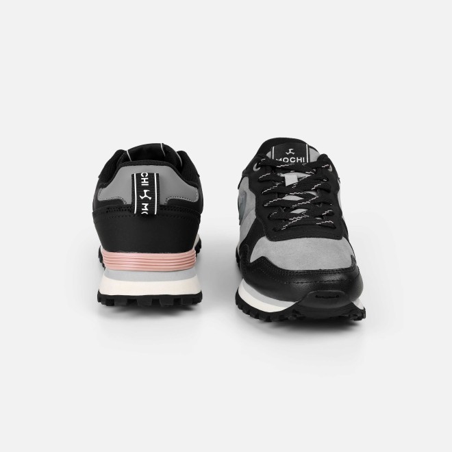 Mochi Women Black Sports Walking Shoes (SKU: 31-1282-11-36)