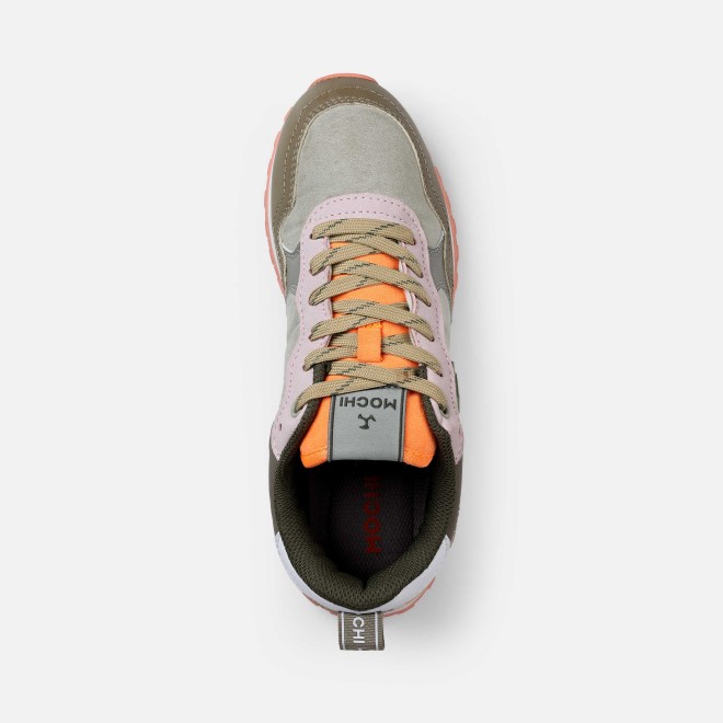 Mochi Women Green Sports Walking Shoes (SKU: 31-1282-21-36)