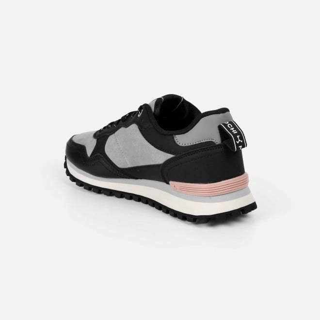Mochi Women Black Sports Walking Shoes (SKU: 31-1282-11-36)