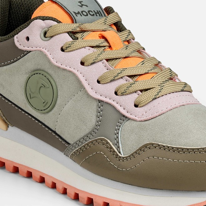 Mochi Women Green Sports Walking Shoes (SKU: 31-1282-21-36)