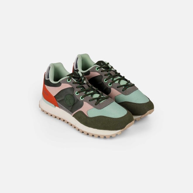 Mochi Women Green Sports Walking Shoes (SKU: 31-1283-21-36)