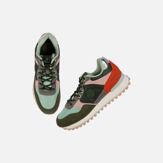 Mochi Women Green Sports Walking Shoes (SKU: 31-1283-21-36)