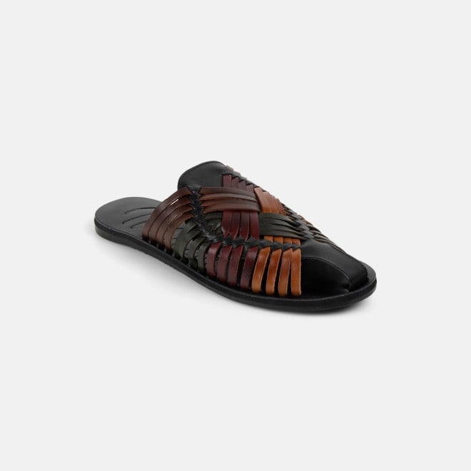 Mochi Women Black-multi Casual Slip Ons (SKU: 31-1293-53-36)