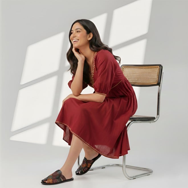 Mochi Women Black-multi Casual Slip Ons (SKU: 31-1293-53-36)