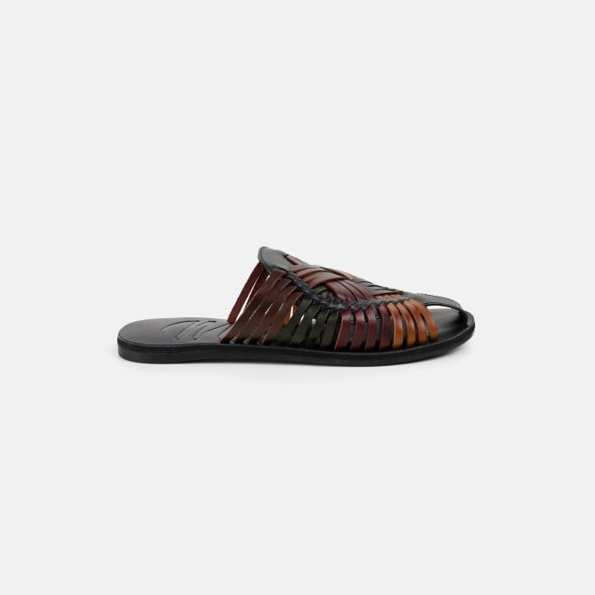 Mochi Women Black-multi Casual Slip Ons (SKU: 31-1293-53-36)