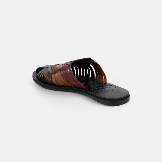 Mochi Women Black-multi Casual Slip Ons (SKU: 31-1293-53-36)
