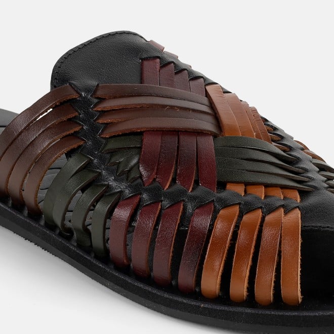 Mochi Women Black-multi Casual Slip Ons (SKU: 31-1293-53-36)