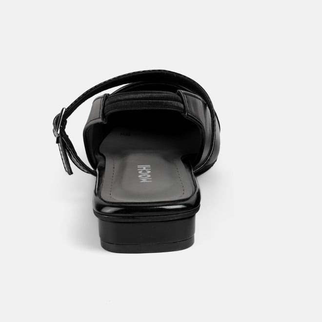 Mochi Women Black Casual Sandals (SKU: 31-1296-11-36)