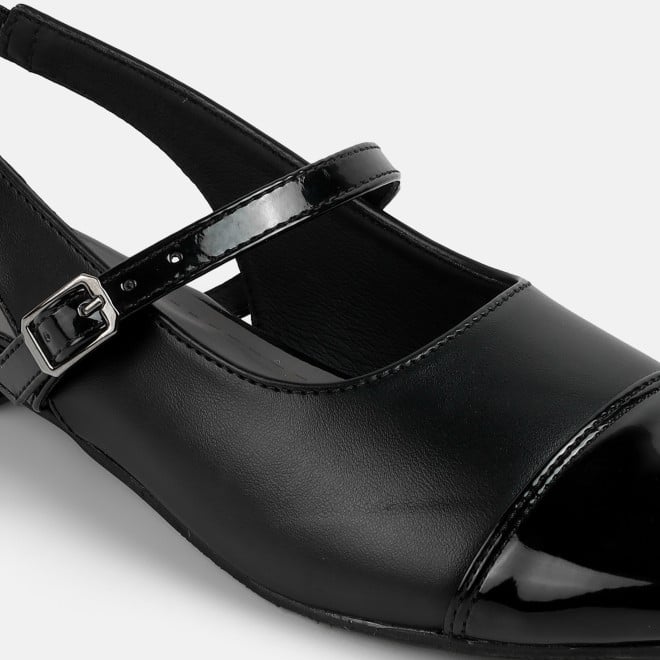 Mochi Women Black Casual Sandals (SKU: 31-1296-11-36)