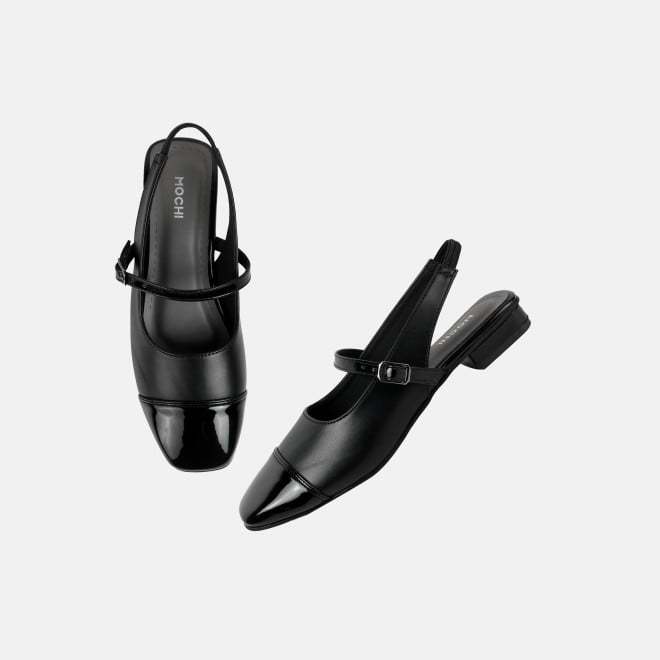 Mochi Women Black Casual Sandals (SKU: 31-1296-11-36)