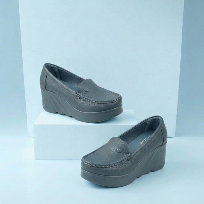 Mochi Women Blue Casual Loafers (SKU: 31-1313-45-36)