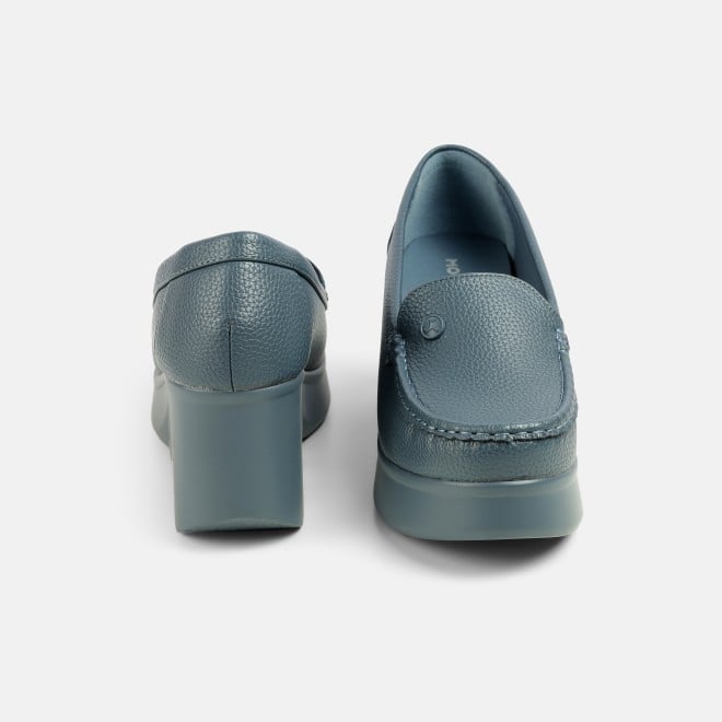 Mochi Women Blue Casual Loafers (SKU: 31-1313-45-36)