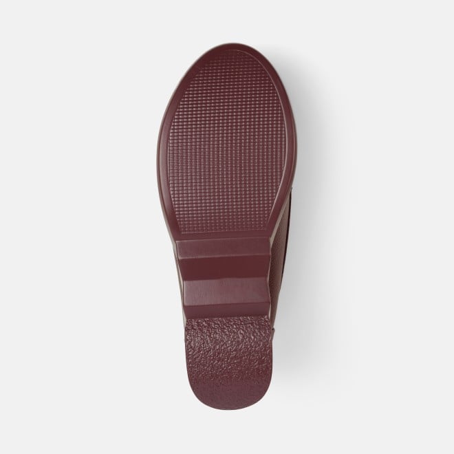 Mochi Women Maroon Casual Loafers (SKU: 31-1313-44-36)