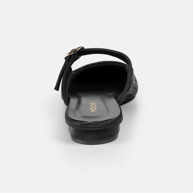 Mochi Women Black Casual Slip Ons (SKU: 31-1338-11-36)