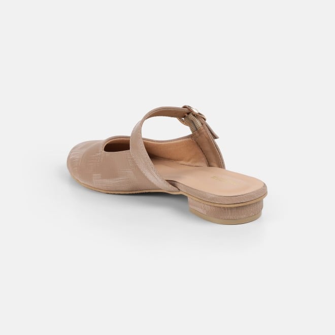 Mochi Women Beige Casual Slip Ons (SKU: 31-1338-20-36)