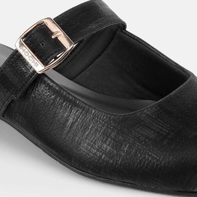Mochi Women Black Casual Slip Ons (SKU: 31-1338-11-36)