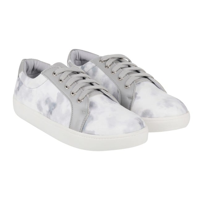 Mochi Women Grey Casual Sneakers