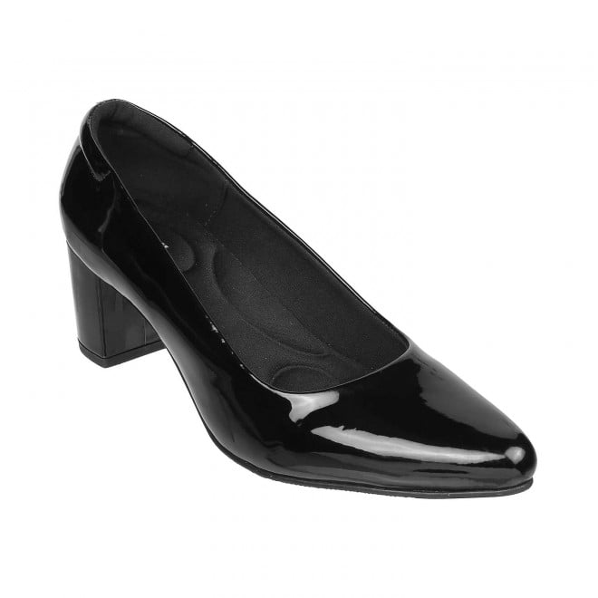 Fashion tails black block heels for women and girls-hkpdtq2012.edu.vn