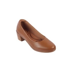 Women Tan Formal Pumps