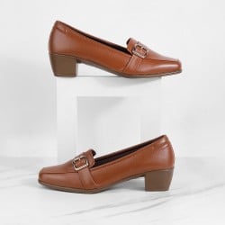 Women Tan Formal Pumps