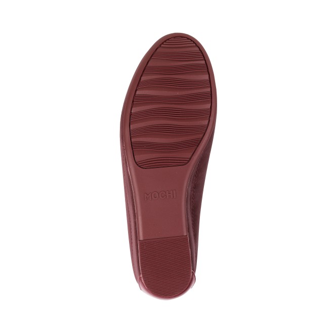 Mochi Women Maroon Casual Loafers (SKU: 31-270-44-36)