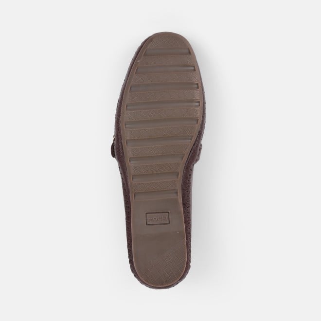 Mochi Women Maroon Casual Ballerinas (SKU: 31-276-44-36)