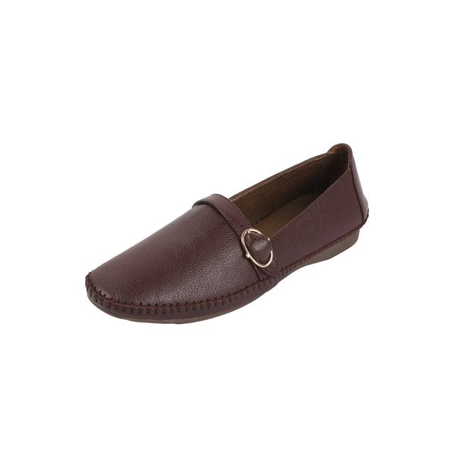 Mochi Women Maroon Casual Ballerinas (SKU: 31-276L-44-42)