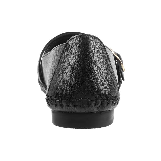 Mochi Women Black Casual Ballerinas (SKU: 31-276L-11-42)