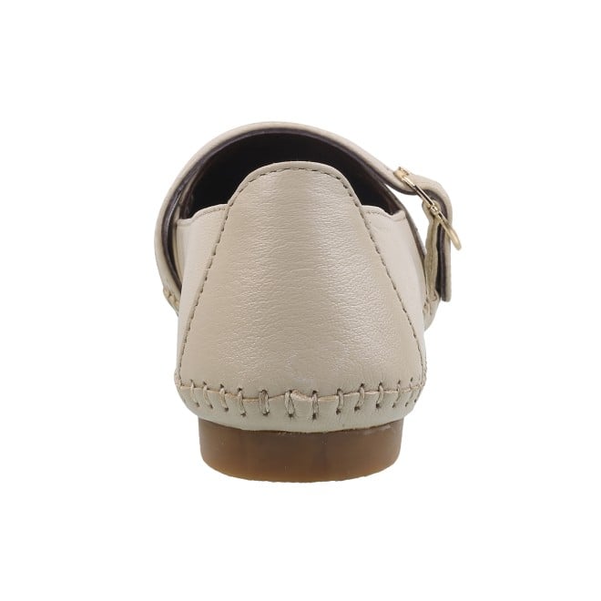 Mochi Women Beige Casual Ballerinas (SKU: 31-276L-20-42)