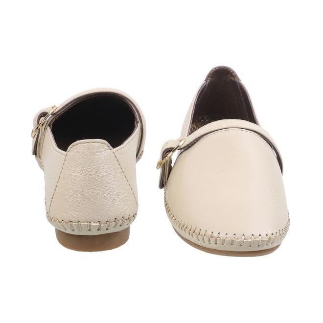 Mochi Women Beige Casual Ballerinas (SKU: 31-276L-20-42)