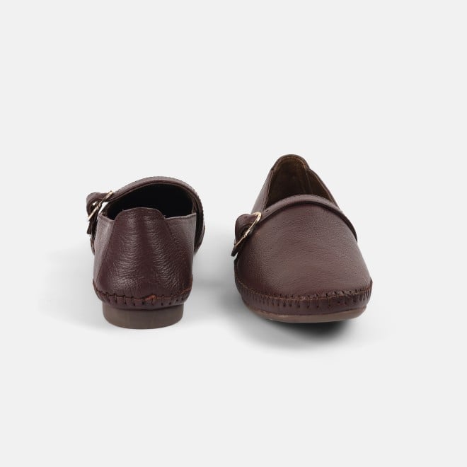 Mochi Women Maroon Casual Ballerinas (SKU: 31-276L-44-42)