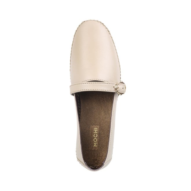 Mochi Women Beige Casual Ballerinas (SKU: 31-276L-20-42)